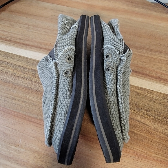 Sanuk Lil Donny Canvas Slip on Loafers Size 13 - Picture 11 of 15